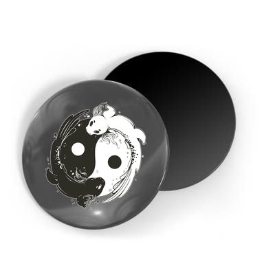 Axolotl Yin Yang Magnet