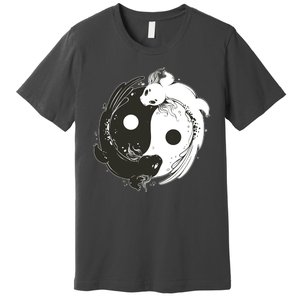 Axolotl Yin Yang Premium T-Shirt