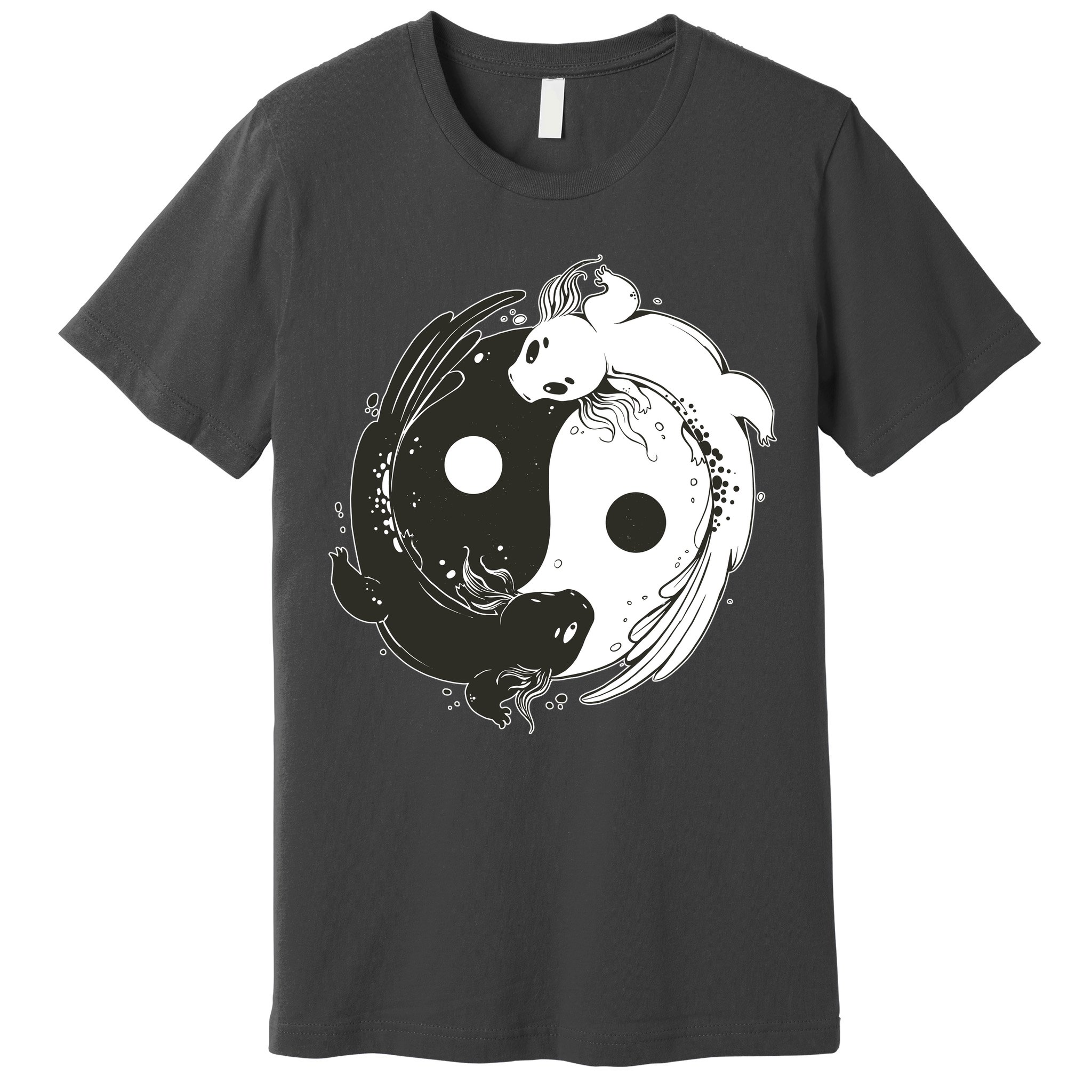 Axolotl Yin Yang Premium T-Shirt