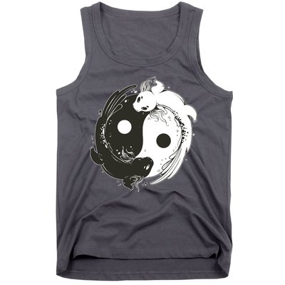 Axolotl Yin Yang Tank Top