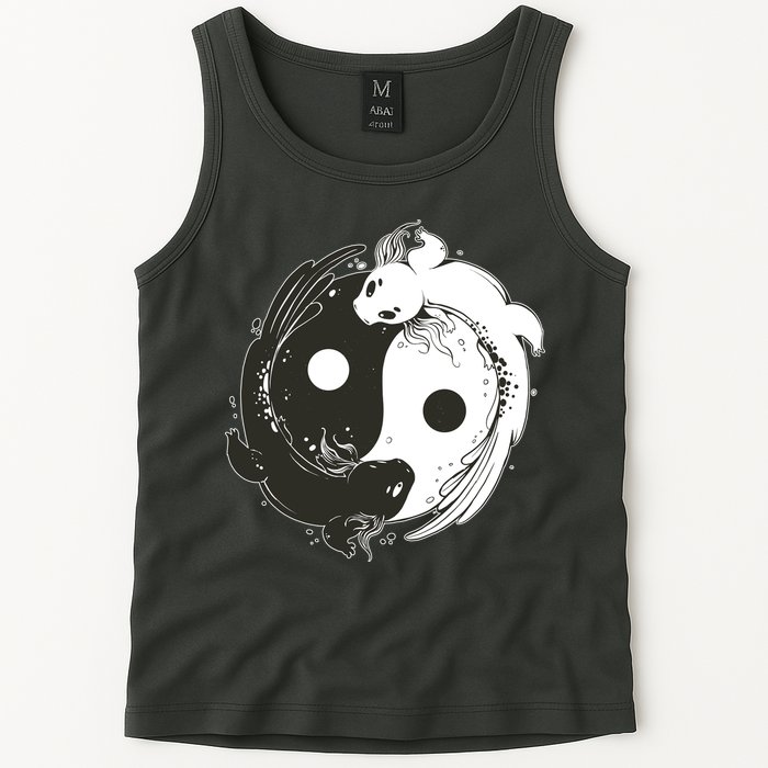 Axolotl Yin Yang Tank Top