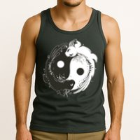 Axolotl Yin Yang Tank Top