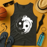 Axolotl Yin Yang Tank Top