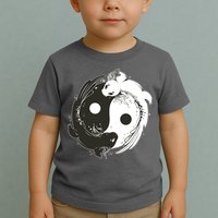 Axolotl Yin Yang Toddler T-Shirt