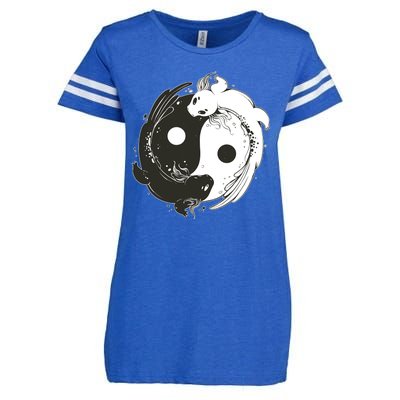 Axolotl Yin Yang Enza Ladies Jersey Football T-Shirt