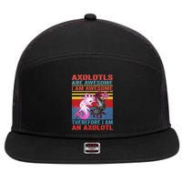 Axolotl Yin Yang Plush Pets Axolotyls Are Awesome 7 Panel Mesh Trucker Snapback Hat