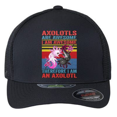 Axolotl Yin Yang Plush Pets Axolotyls Are Awesome Flexfit Unipanel Trucker Cap