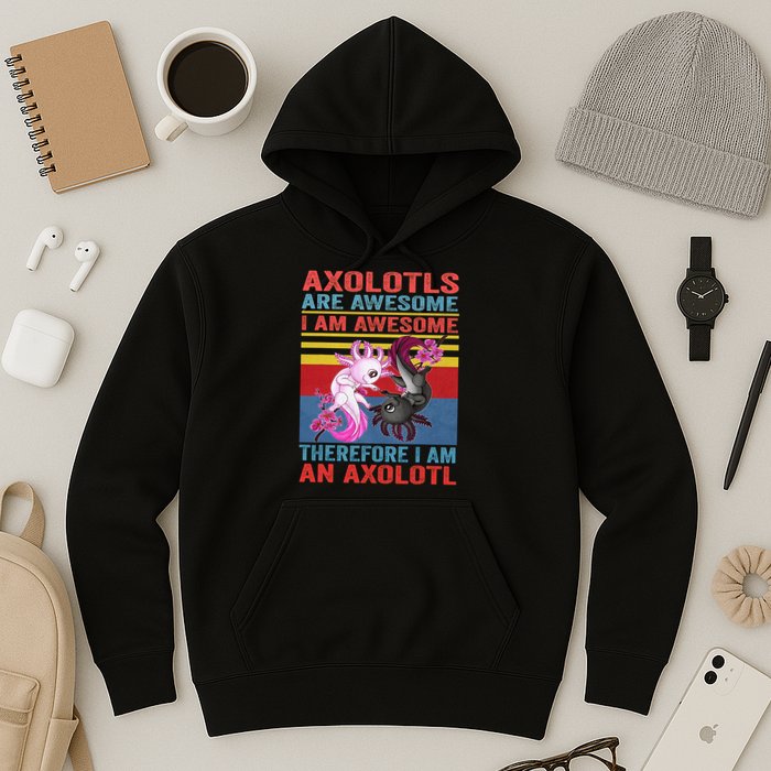 Axolotl Yin Yang Plush Pets Axolotyls Are Awesome Hoodie