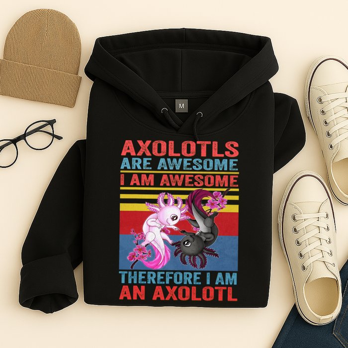 Axolotl Yin Yang Plush Pets Axolotyls Are Awesome Hoodie