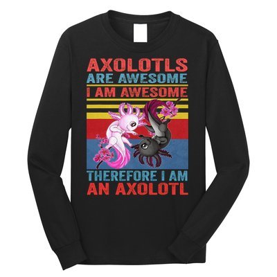 Axolotl Yin Yang Plush Pets Axolotyls Are Awesome Long Sleeve Shirt