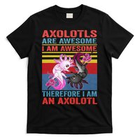 Axolotl Yin Yang Plush Pets Axolotyls Are Awesome T-Shirt