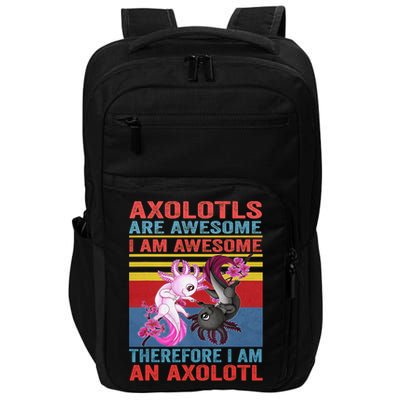 Axolotl Yin Yang Plush Pets Axolotyls Are Awesome Impact Tech Backpack