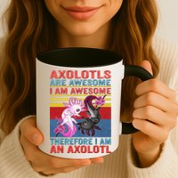 Axolotl Yin Yang Plush Pets Axolotyls Are Awesome Mug