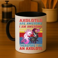 Axolotl Yin Yang Plush Pets Axolotyls Are Awesome Mug