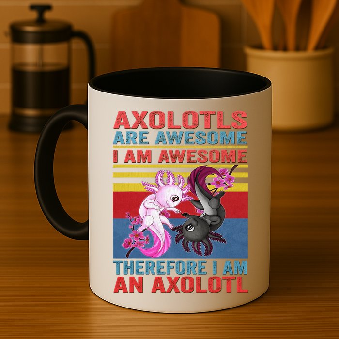 Axolotl Yin Yang Plush Pets Axolotyls Are Awesome Mug