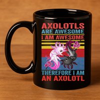 Axolotl Yin Yang Plush Pets Axolotyls Are Awesome 11oz C Handle Ceramic Mug