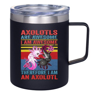 Axolotl Yin Yang Plush Pets Axolotyls Are Awesome 12oz Stainless Steel Coffee Mug