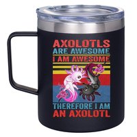 Axolotl Yin Yang Plush Pets Axolotyls Are Awesome 12oz Stainless Steel Coffee Mug
