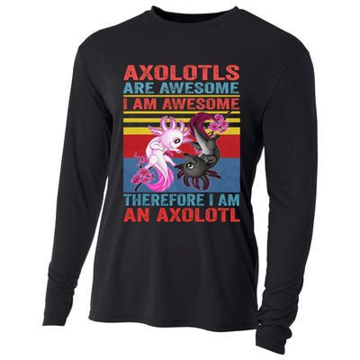 Axolotl Yin Yang Plush Pets Axolotyls Are Awesome Cooling Performance Long Sleeve Crew