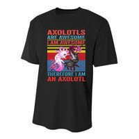Axolotl Yin Yang Plush Pets Axolotyls Are Awesome Youth Performance Sprint T-Shirt