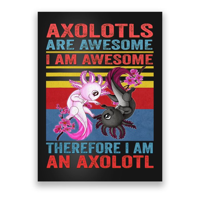 Axolotl Yin Yang Plush Pets Axolotyls Are Awesome Poster