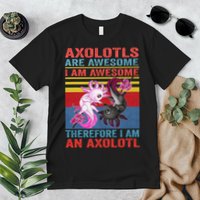 Axolotl Yin Yang Plush Pets Axolotyls Are Awesome Premium T-Shirt