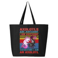 Axolotl Yin Yang Plush Pets Axolotyls Are Awesome 25L Jumbo Tote