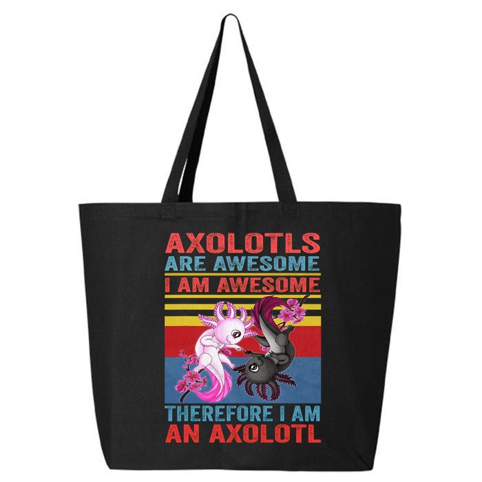 Axolotl Yin Yang Plush Pets Axolotyls Are Awesome 25L Jumbo Tote