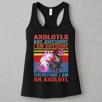 Axolotl Yin Yang Plush Pets Axolotyls Are Awesome Womens Tank Top