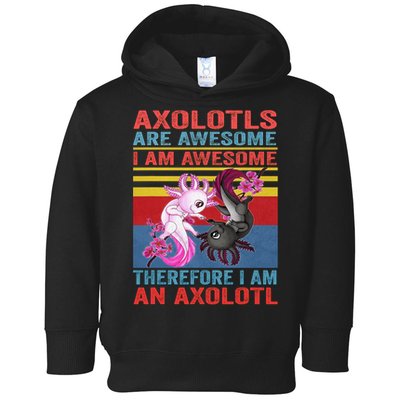 Axolotl Yin Yang Plush Pets Axolotyls Are Awesome Toddler Hoodie