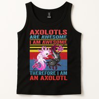 Axolotl Yin Yang Plush Pets Axolotyls Are Awesome Tank Top