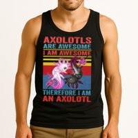 Axolotl Yin Yang Plush Pets Axolotyls Are Awesome Tank Top