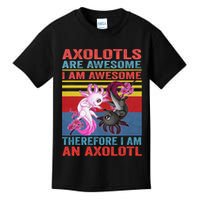 Axolotl Yin Yang Plush Pets Axolotyls Are Awesome Kids T-Shirt