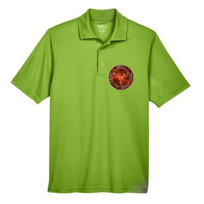 Aries Zodiac Astrology Symbol And Qualities Gift Men's Origin Performance Pique Polo