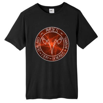 Aries Zodiac Astrology Symbol And Qualities Gift Tall Fusion ChromaSoft Performance T-Shirt