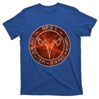 Aries Zodiac Astrology Symbol And Qualities Gift T-Shirt