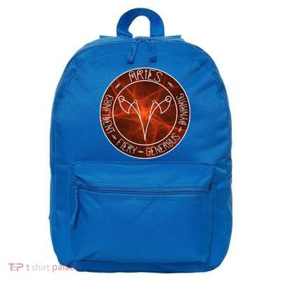 Aries Zodiac Astrology Symbol And Qualities Gift 16 in Basic Backpack