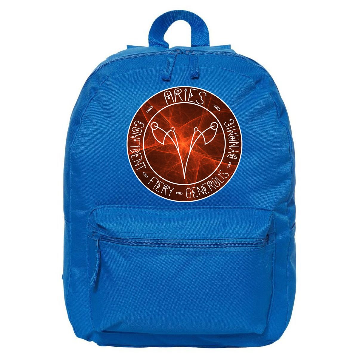 Aries Zodiac Astrology Symbol And Qualities Gift 16 in Basic Backpack