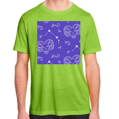 Aries Zodiac Astrology Adult ChromaSoft Performance T-Shirt