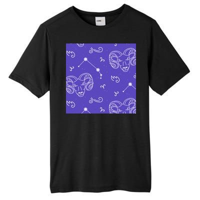 Aries Zodiac Astrology Tall Fusion ChromaSoft Performance T-Shirt