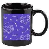 Aries Zodiac Astrology 11oz C Handle Ceramic Mug