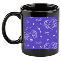 Aries Zodiac Astrology 11oz C Handle Ceramic Mug