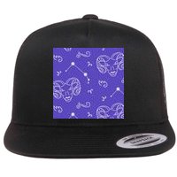 Aries Zodiac Astrology Flatbill Hat