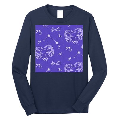 Aries Zodiac Astrology Long Sleeve Shirt