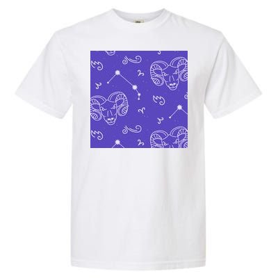 Aries Zodiac Astrology Garment-Dyed Heavyweight T-Shirt