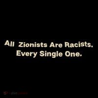 All Zionists Are Racists Every Single One Toddler T-Shirt