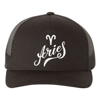 Aries Zodiac Yupoong Adult 5-Panel Trucker Hat