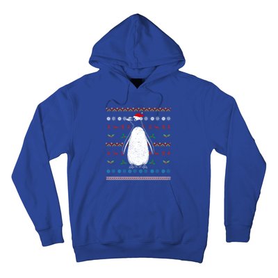 Antarctica Zoo Animal Merry Xmas Ugly Christmas Penguin Great Gift Hoodie