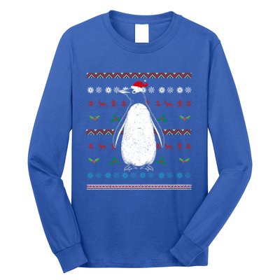 Antarctica Zoo Animal Merry Xmas Ugly Christmas Penguin Great Gift Long Sleeve Shirt