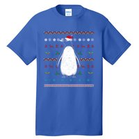 Antarctica Zoo Animal Merry Xmas Ugly Christmas Penguin Great Gift Tall T-Shirt